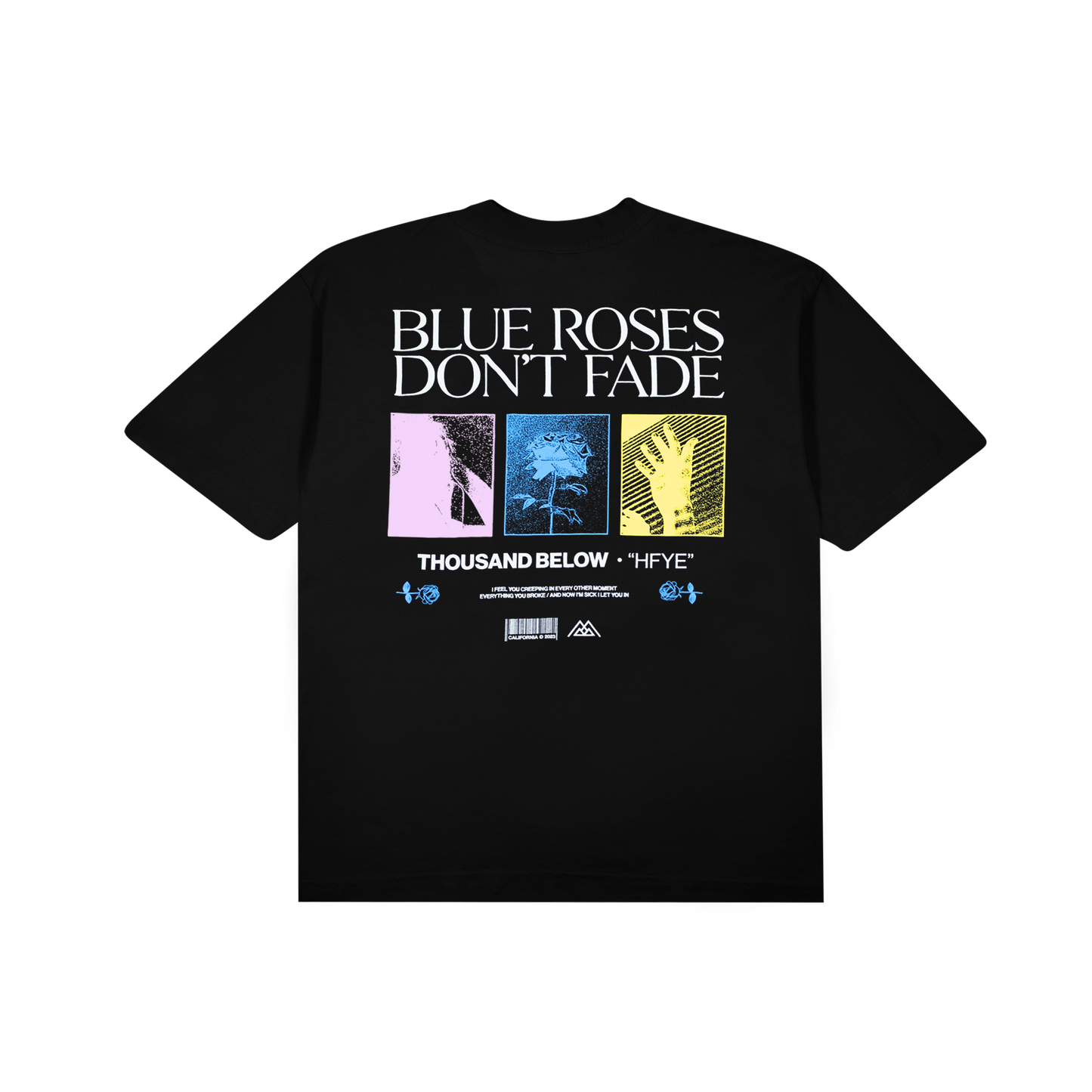 Blue Roses Tee